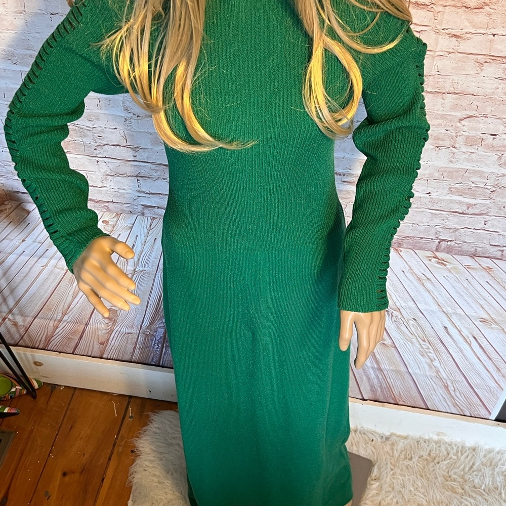 Knit Bazaar Vintage Knit maxi dress size 6/8 - Picture 5 of 10